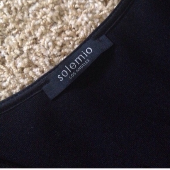 Fitted Black Body Con Pencil Dress - Picture 3 of 4